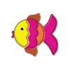 Embroidery design - applique fish by Embrighter