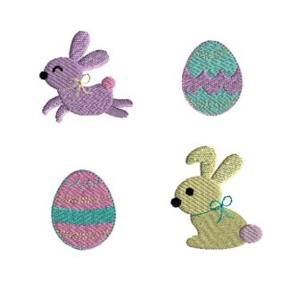 Mini Embroidery Designs from SewChaCha