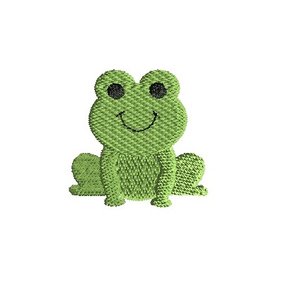Download Mini Frog 2 Machine Embroidery Design - 3 sizes