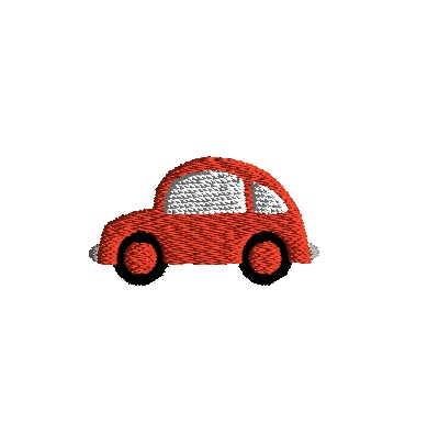 Mini Car 2 Machine Embroidery Design